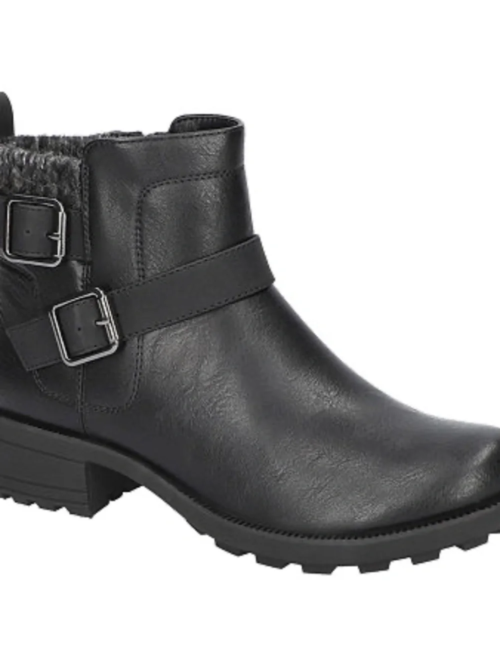 Easy Street Women's Kourt Slip Resistant Ankle Boots - Black